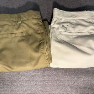 Under Armour & puma golf shorts kids